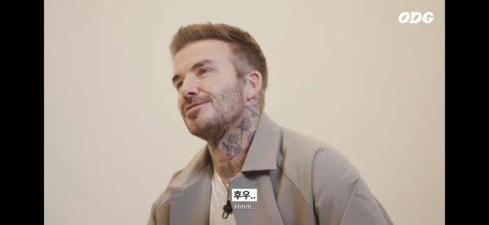 한국 잼민이들이 베컴에게 손흥민, 이강인을 물어보다